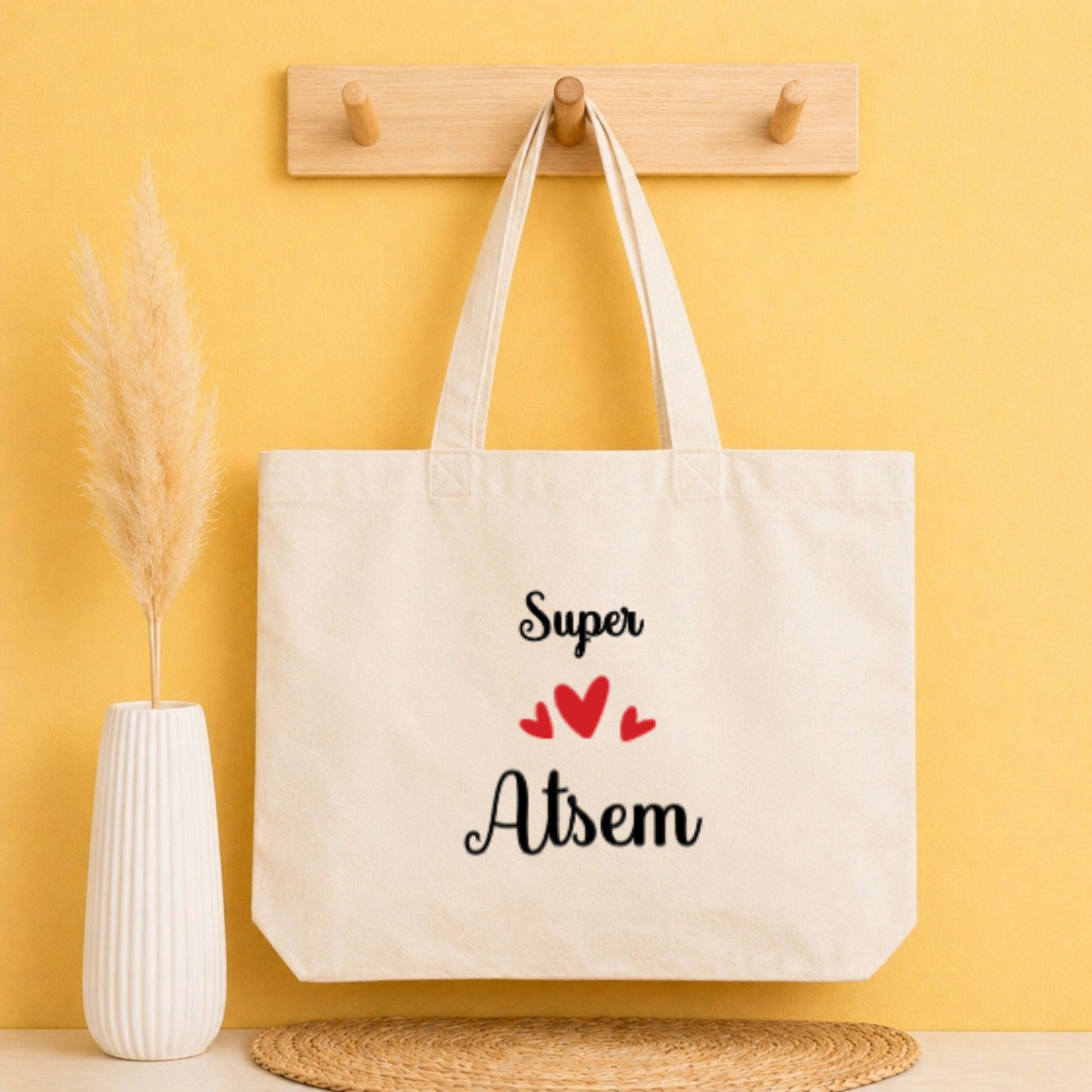 Tote bag ATSEM personnalisé – cadeau fin d’année