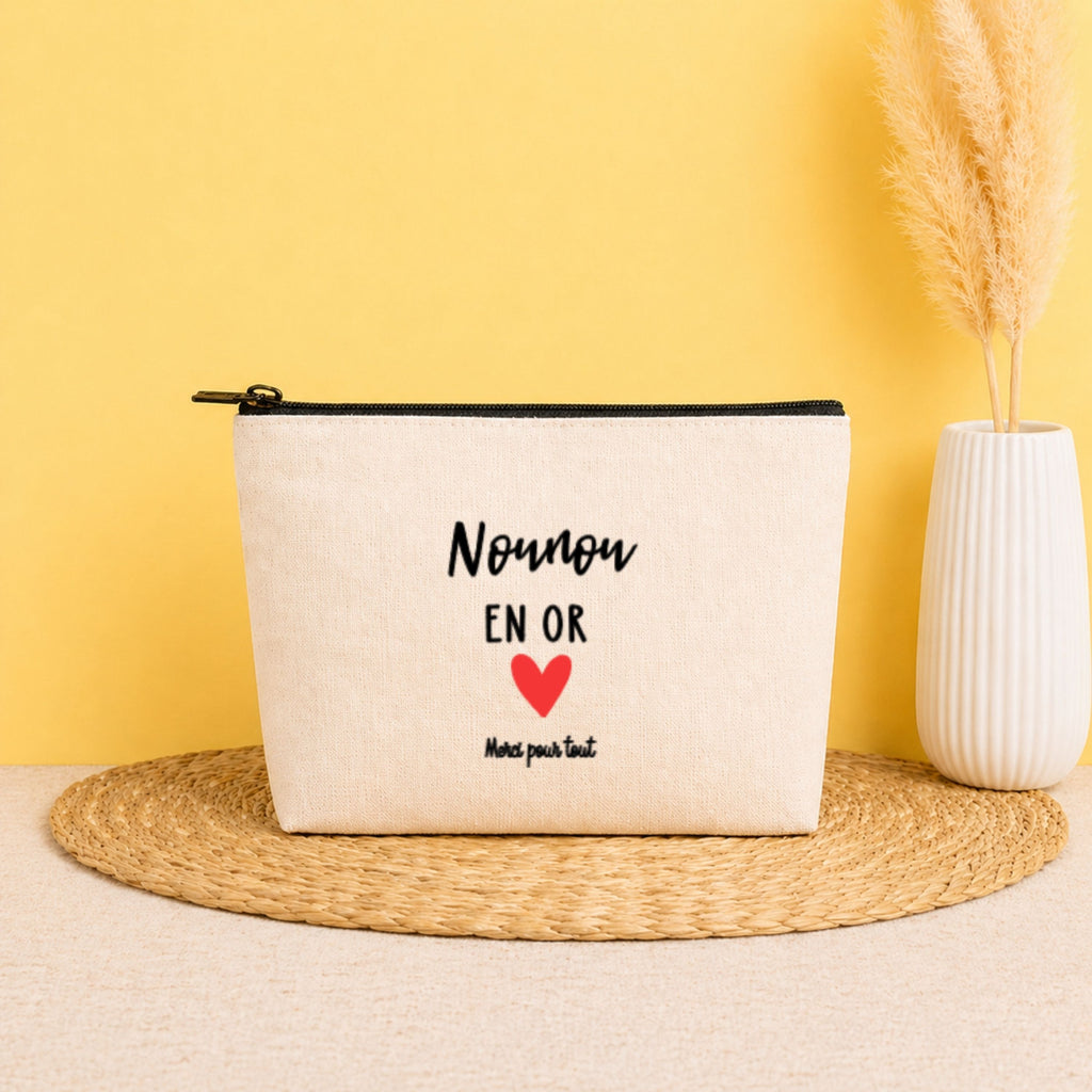 Pochette personnalisée Nounou avec prénom