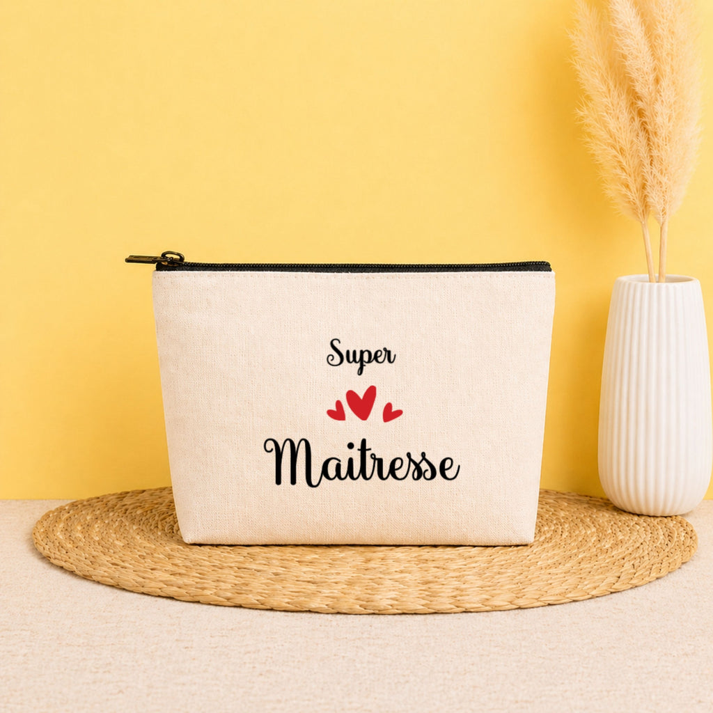 Pochette personnalisée maîtresse avec prénom