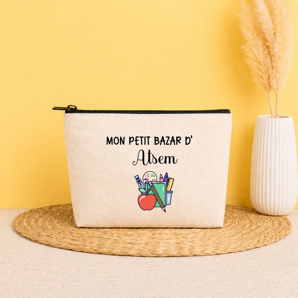 Pochette personnalisée ATSEM avec prénom