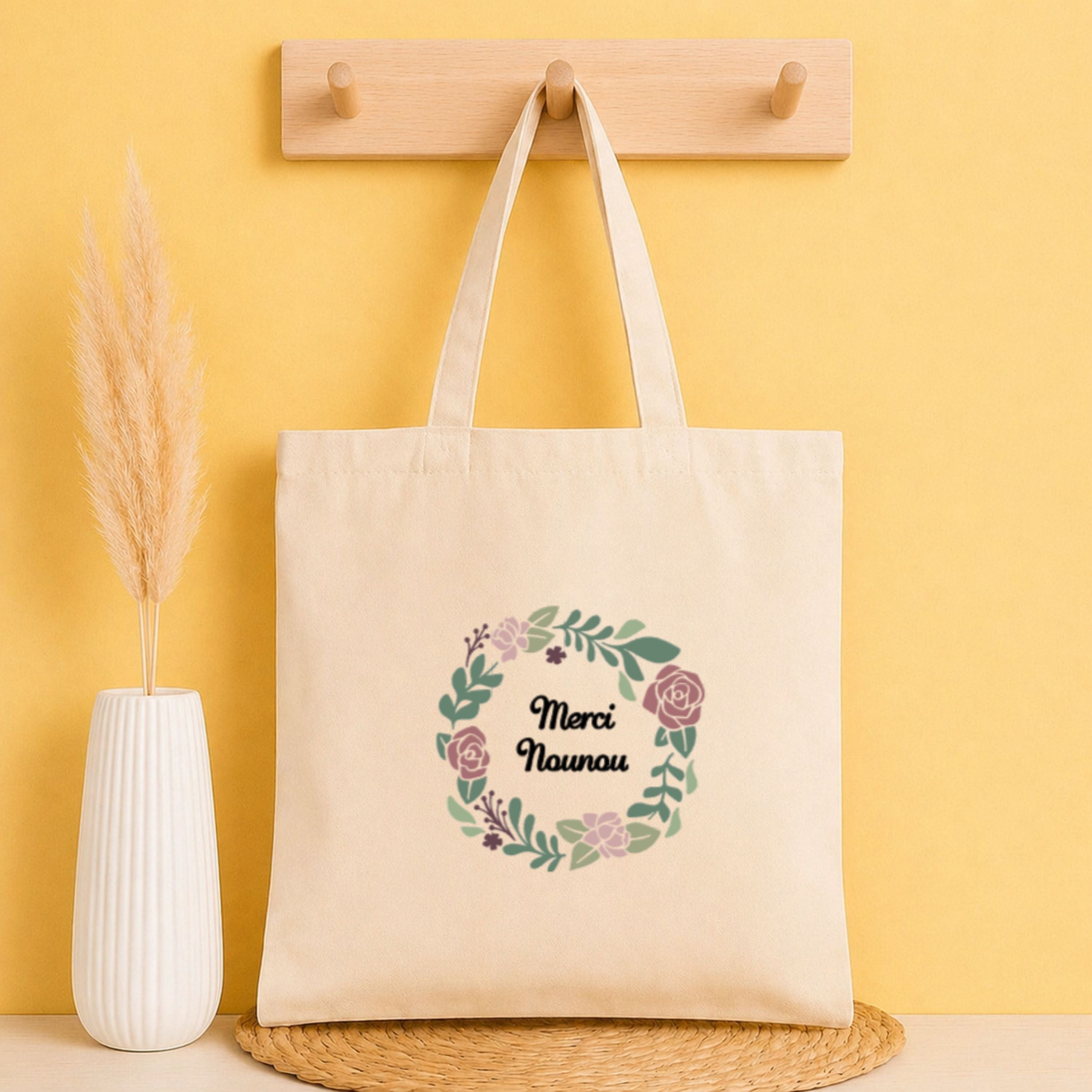 Tote bag Nounou personnalisé