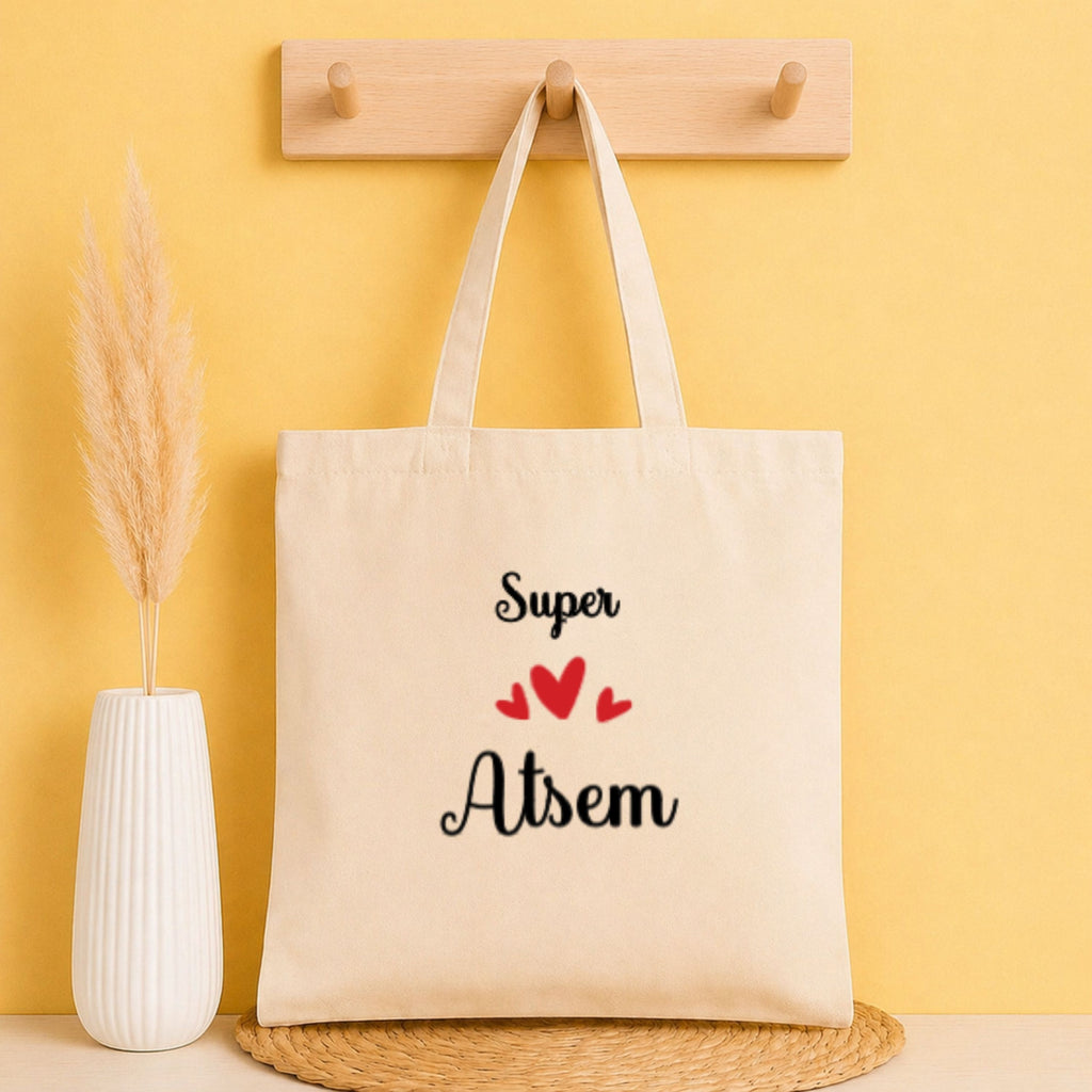Tote bag ATSEM personnalisé – cadeau fin d’année