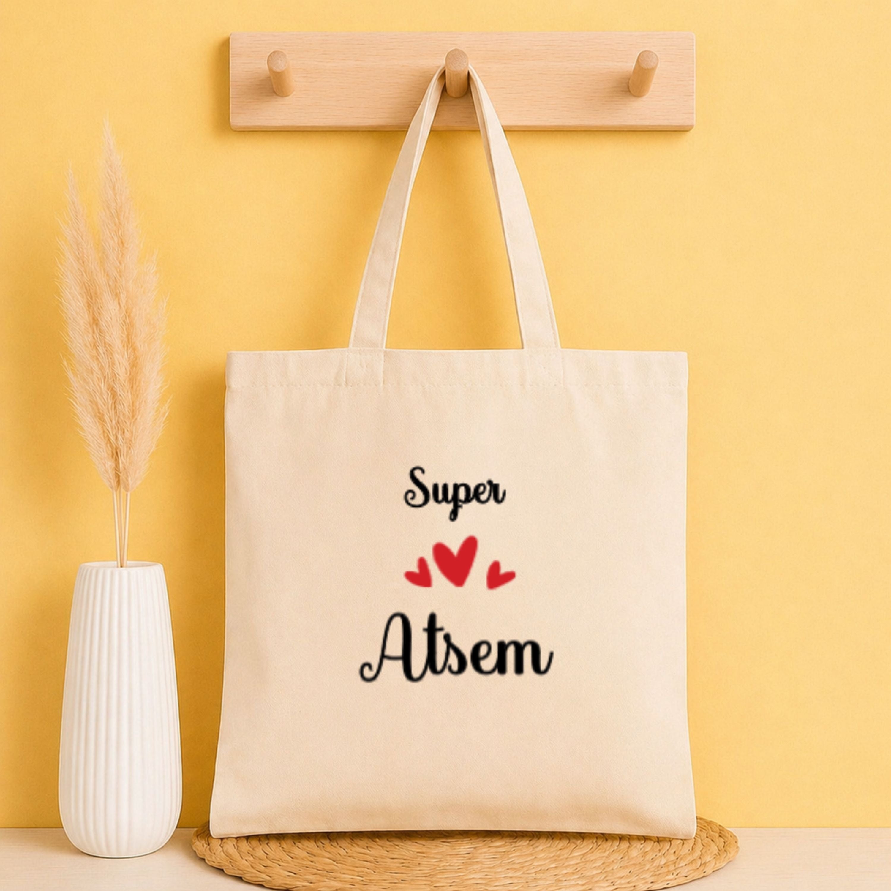 Tote bag ATSEM personnalisé – cadeau fin d’année