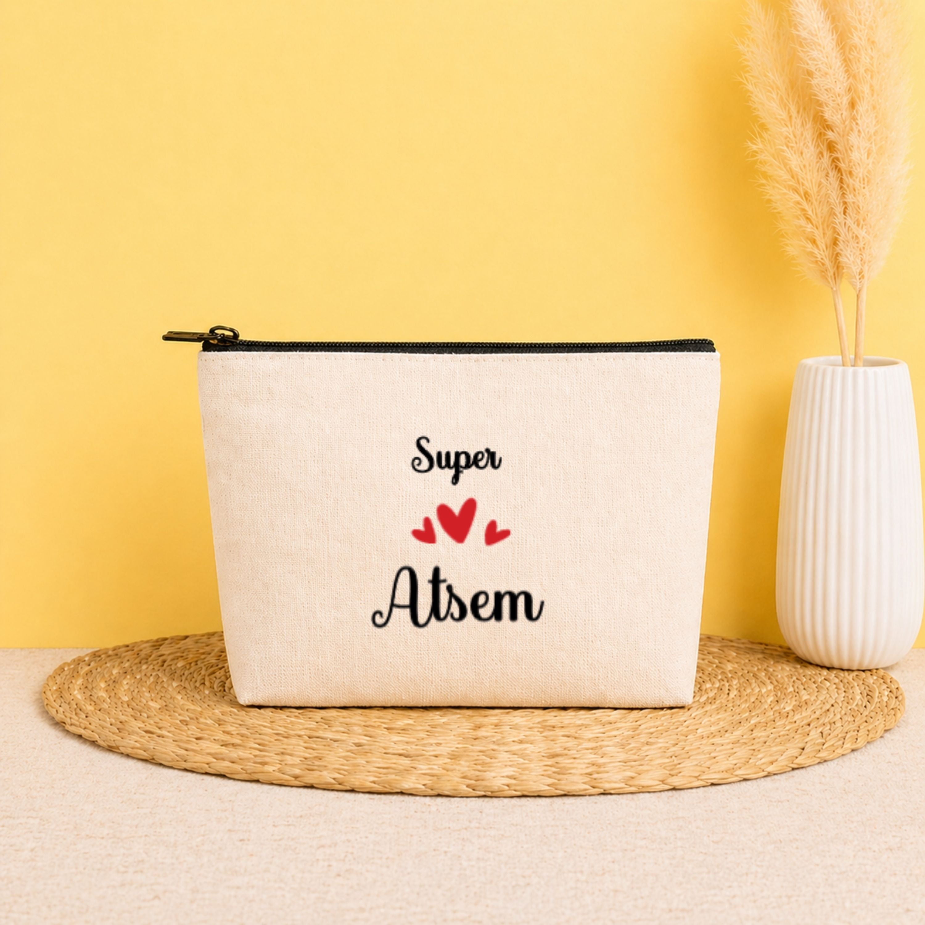 Pochette personnalisée ATSEM avec prénom